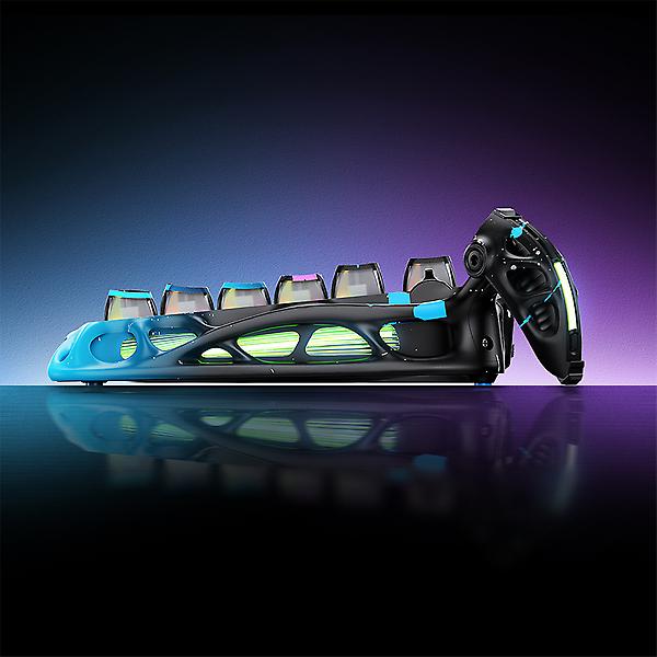  그라바스타 머큐리 V75 Pro 기계식 자석축 유선 키보드 - 네온 그래피티