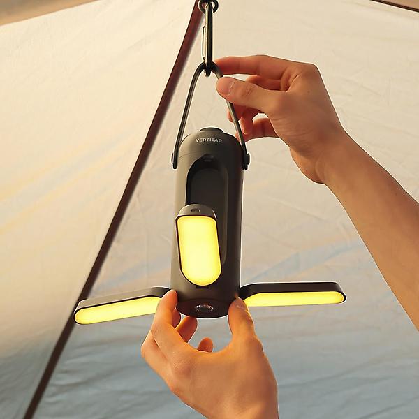  버티탭 윙라이트 캠핑랜턴 텐트조명 LED작업등 충전식조명 감성랜턴 충전식 감성램프