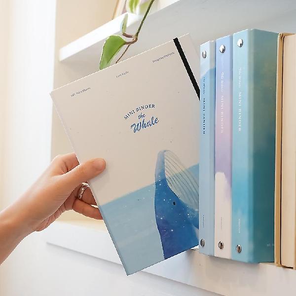  고래 미니 바인더 노트