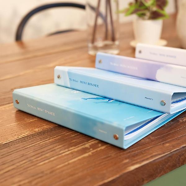  고래 미니 바인더 노트