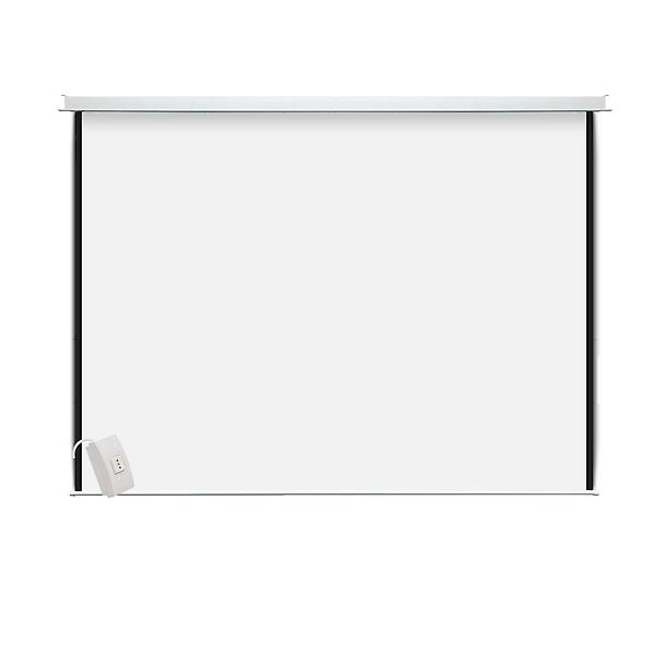  엑스젠 120인치 16:9 전동 매립 스크린 EXZEN EV-C120W