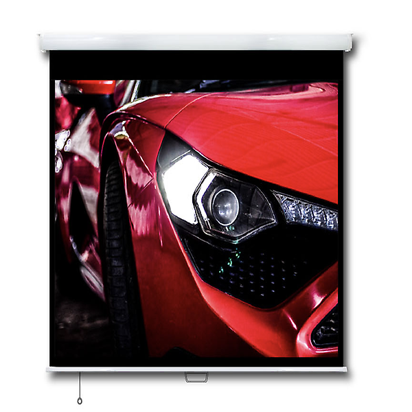  엑스젠 180인치 4:3 전동 매립 스크린 EXZEN EV-C180