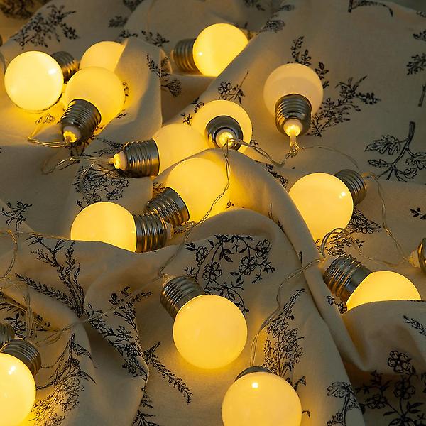  20구 LED 앵두 가랜드 전구 3m 방수 캠핑 스트링조명