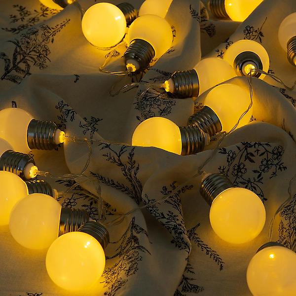  20구 LED 앵두 가랜드 전구 3m 방수 캠핑 스트링조명