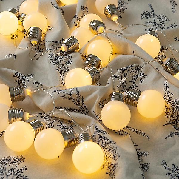  20구 LED 앵두 가랜드 전구 3m 방수 캠핑 스트링조명