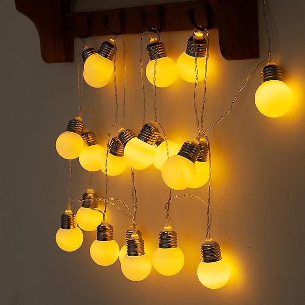  20구 LED 앵두 가랜드 전구 3m 방수 캠핑 스트링조명