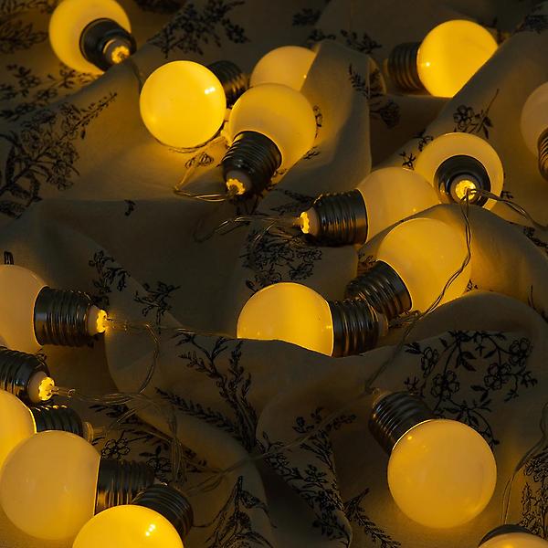  20구 LED 앵두 가랜드 전구 3m 방수 캠핑 스트링조명