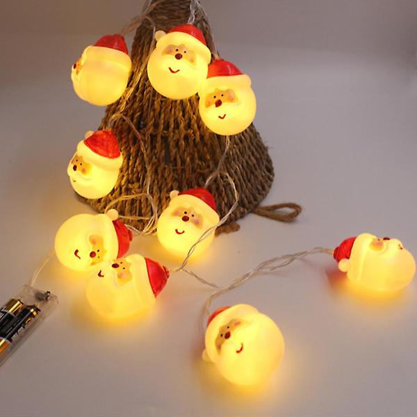  40구 LED 산타 가랜드 전구(웜색) 6M 크리스마스조명