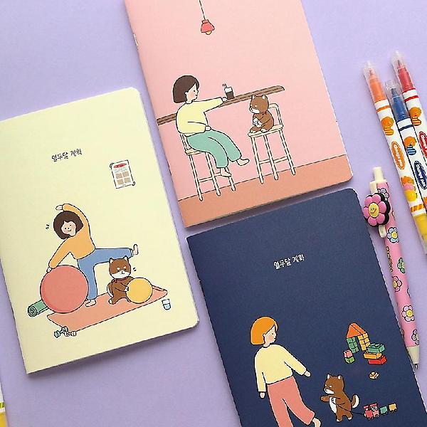  보리야누나야 열두달 먼슬리 플래너