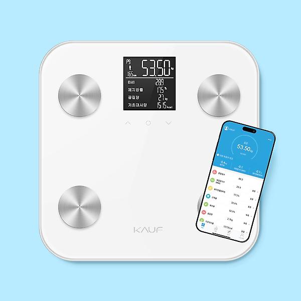  카프 LCD패널 스마트 체성분 전자체중계 KF-SS200