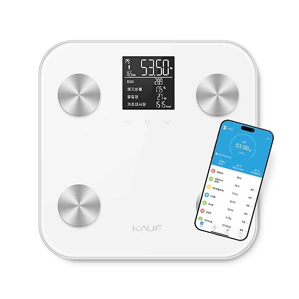  카프 LCD패널 스마트 체성분 전자체중계 KF-SS200