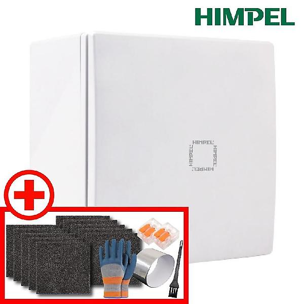  힘펠 제로크 벽부형 환풍기 HV-81WF 정풍량 저소음 고성능 역류방지댐퍼