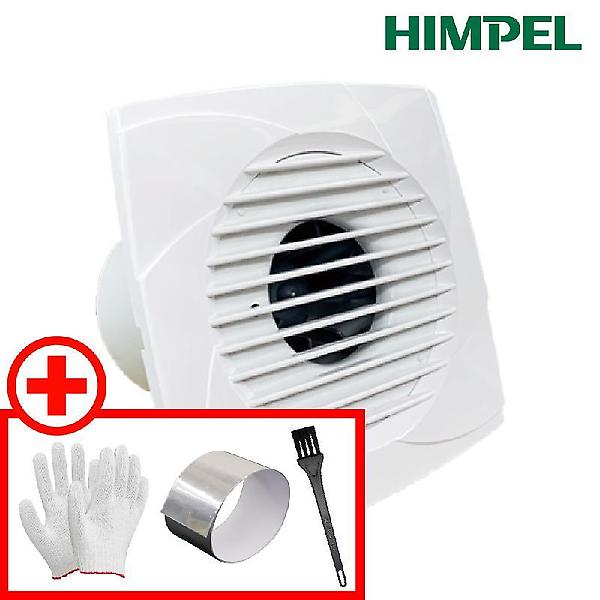  힘펠 터보팬 JV-102 환풍기 욕실 저소음 정풍량 고성능 역류방지 전동댐퍼