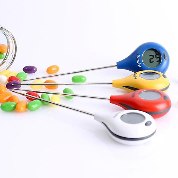  ETI 써모팝 방수 디지털 탐침온도계 옐로우 펜타입 제과제빵 식품 조리용