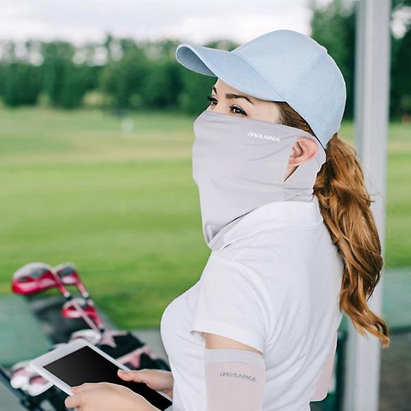  아이워너 자외선 차단 스포츠 마스크 팔토시 세트 골프 등산 러닝 야외 햇빛 얼굴 가리개