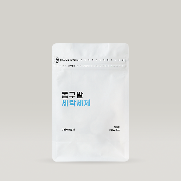  동구밭 세탁세제 70정