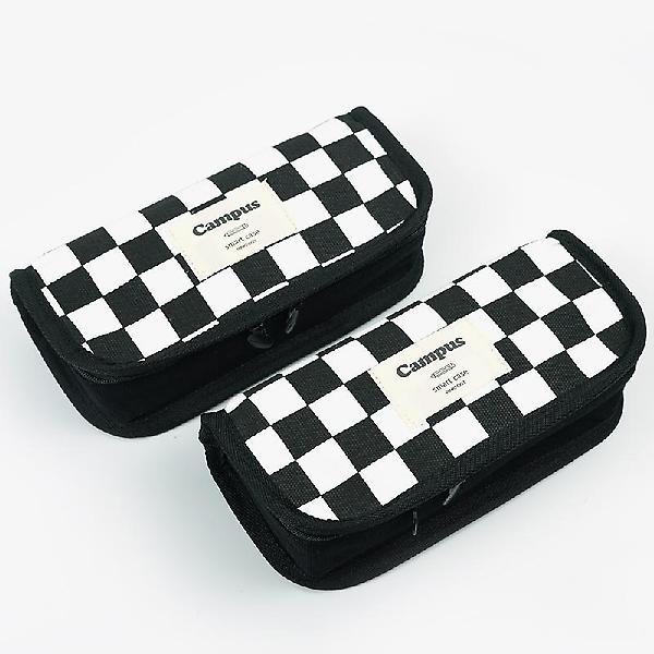  캠퍼스 파우치 케이스(체크)