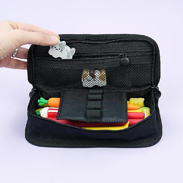  캠퍼스 파우치 케이스(체크)