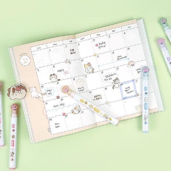  냥냥 형광펜 세트