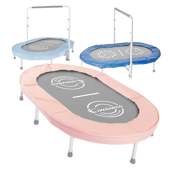  아이워너 2인용 트램폴린 안전커버 트램폴린 덤블링 / 블루
