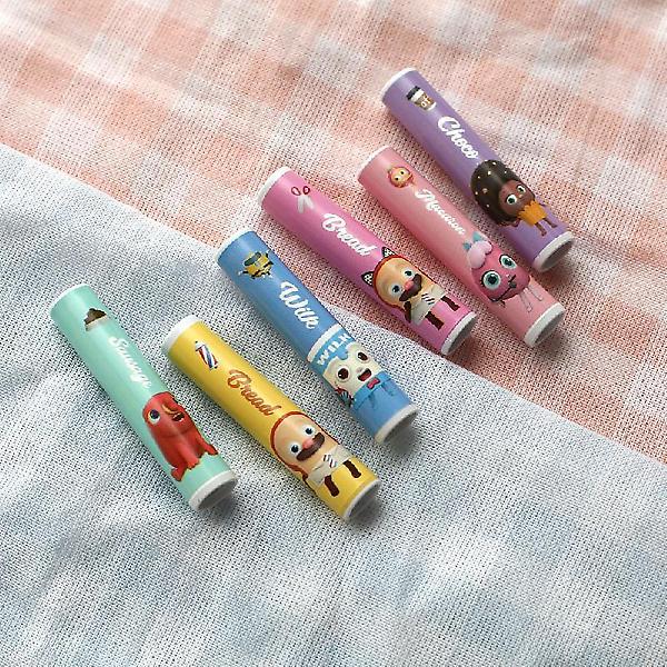  브레드이발소 피규어 연필캡세트 2종세트