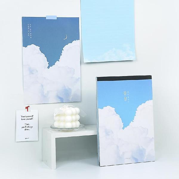  감성 패드 편지지