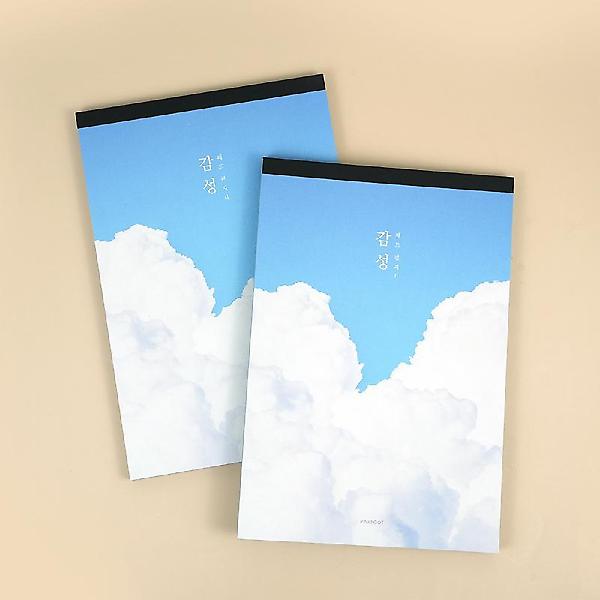  감성 패드 편지지