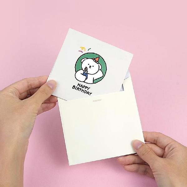  꼬망 팝업 카드 (랜덤발송)