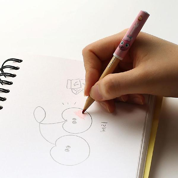  브레드이발소 피규어 연필캡세트 (랜덤발송)