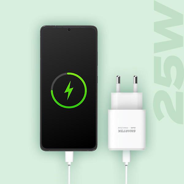  스마텍 25W GAN PD C타입 고속 충전기 STQC-G25W