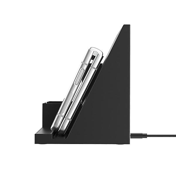  스마텍 무선 충전 거치대 데스크테리어 수납 펜꽂이 펜홀더 ST-CPH03