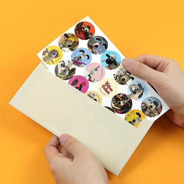  [공식정품]월레스와그로밋 가로 봉투세트