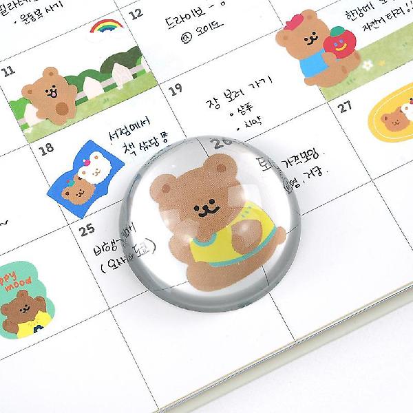  댄싱베어 스티커