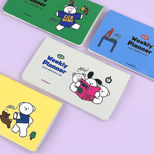  꼬망 위클리 플래너 (랜덤발송)