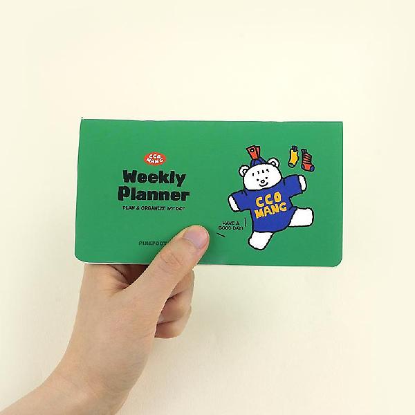  꼬망 위클리 플래너 (랜덤발송)