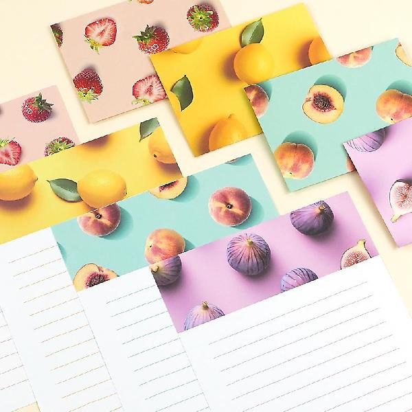  나는 과일 편지지 4종세트