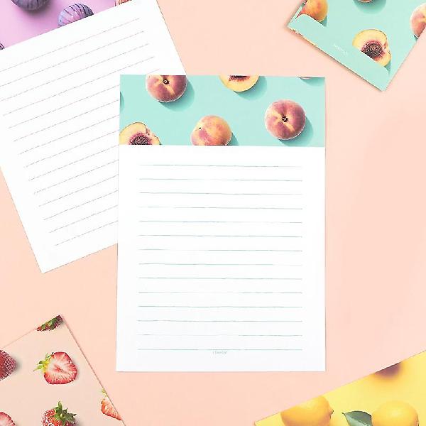  나는 과일 편지지 4종세트