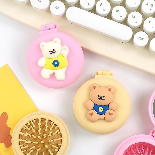  댄싱베어 거울브러쉬