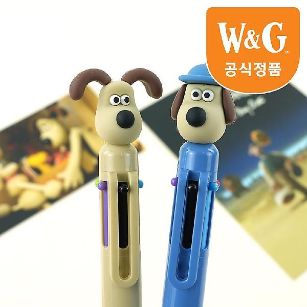 [공식정품]월레스와 그로밋 6색볼펜 2종세트