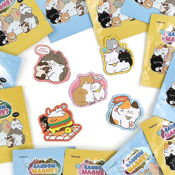  냥냥 랜덤 마그넷 인박스(60개세트)