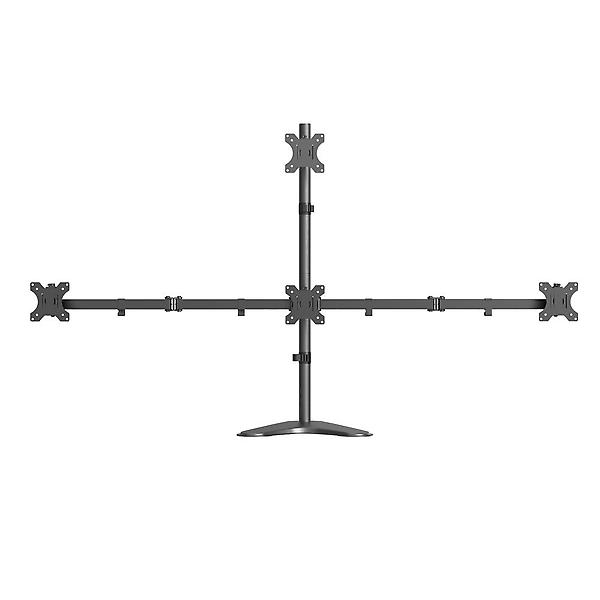  이지마운트 쿼드 4대 모니터 스탠드 거치대 M4-S310