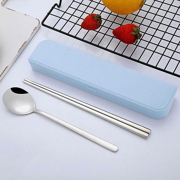  [쿠킹홈]파스텔 휴대용 수저세트(블루)