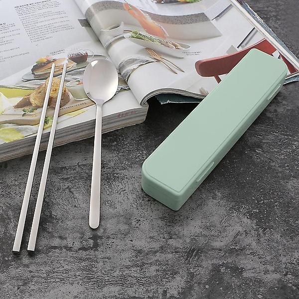 [쿠킹홈]파스텔 휴대용 수저세트(그린)