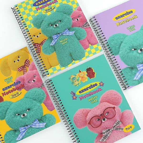  50 와사비베어 연습장 4종세트