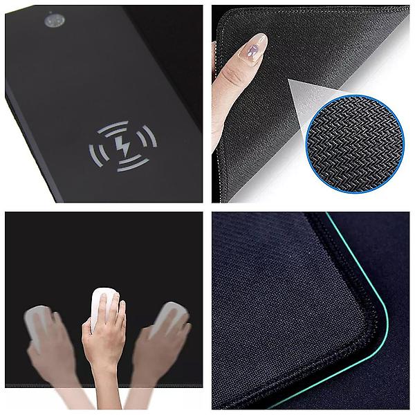  버브 마우스 키보드 데스크 게이밍 무선충전 장 패드 GPC-15W