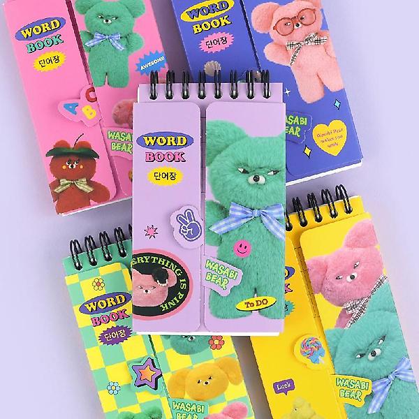  와사비베어 가리개 단어장 5개세트