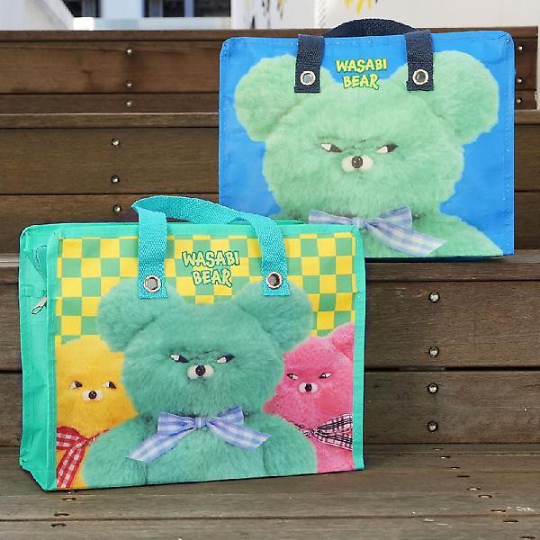  와사비베어 타포린 쇼핑백(소)