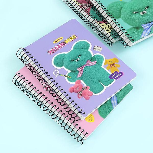  와사비베어 원링노트 4개세트