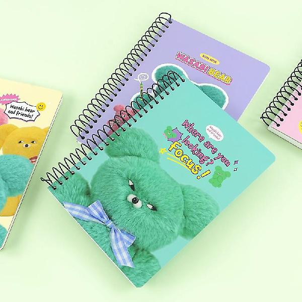  와사비베어 원링노트 4개세트