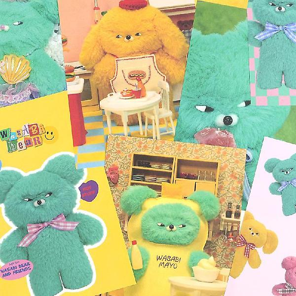  와사비베어 패드편지지